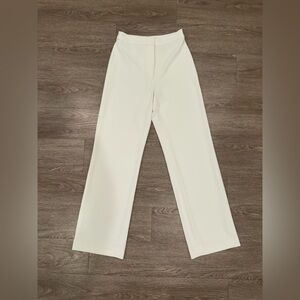 H&M White Wide Leg Pants